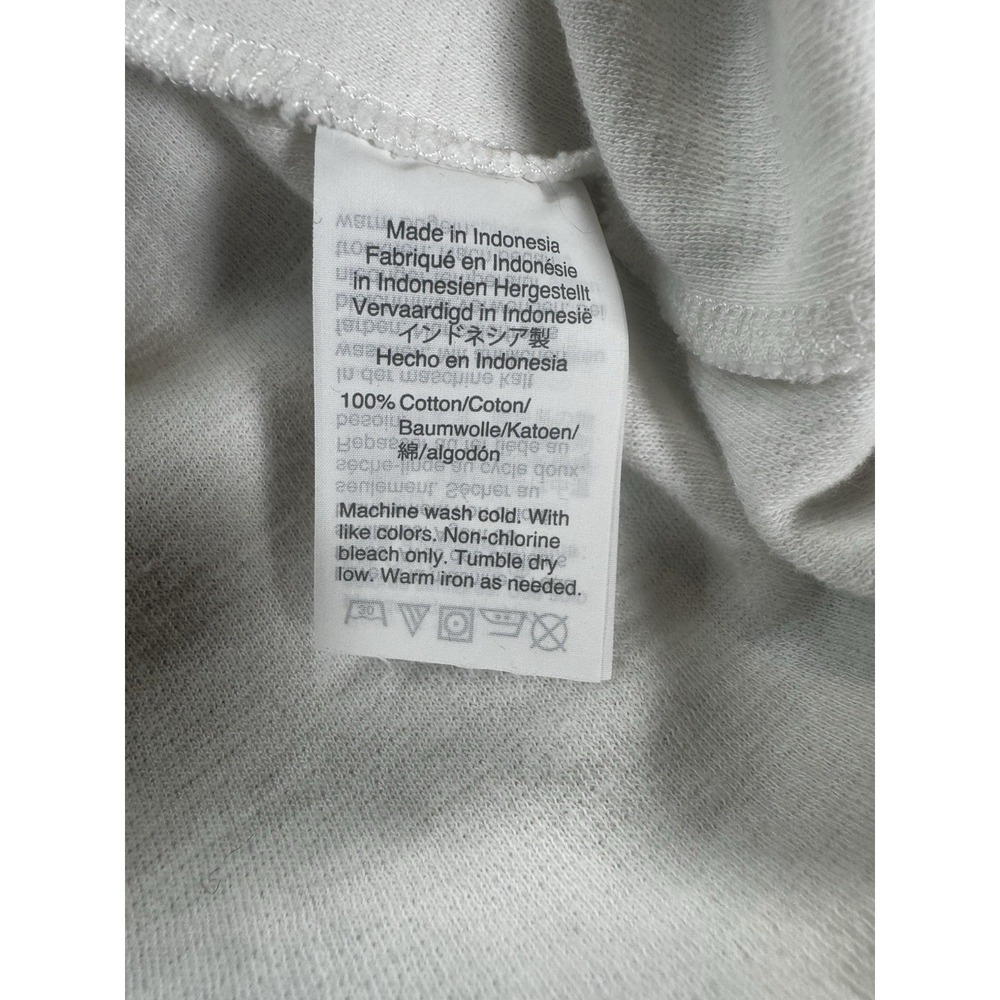 Texture Thread Madewell Wrap Top White Textured Knit Long Sleeve Cropped XS‎ - Picture 7 of 11